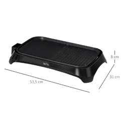 HOMCOM OMCOM Elektrogrill Tischgrill Elektrisch Mit Regelbarer Thermostat Antihaftbeschichtete Grillplatte 1600 W BBQ Indoor-Grill Teppanyaki Mit Abtropfschale 53,5 X 31 X 8 Cm 12 HOMCOM OMCOM Elektrogrill Tischgrill Elektrisch Mit Regelbarer Thermostat Antihaftbeschichtete Grillplatte 1600 W BBQ Indoor-Grill Teppanyaki Mit Abtropfschale 53,5 X 31 X 8 Cm -Tepro Verkäufe 2024 9244bf47f6bd99629bf84a00a6c31856
