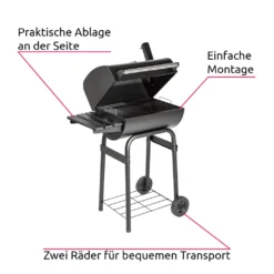 Tectake Holzkohlegrill Mit Deckel Und Thermometer - Schwarz 13 Tectake Holzkohlegrill Mit Deckel Und Thermometer - Schwarz -Tepro Verkäufe 2024 97371b0988b4e5ee8868dfa1e4c2e371