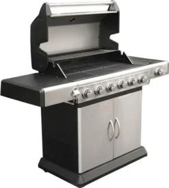 El Fuego Gasgrill / Grillwagen Deluxe 6+1 Brenner Grillfläche 80x41cm -Tepro Verkäufe 2024 97d0dfaf094057beab78f71f254da4c8