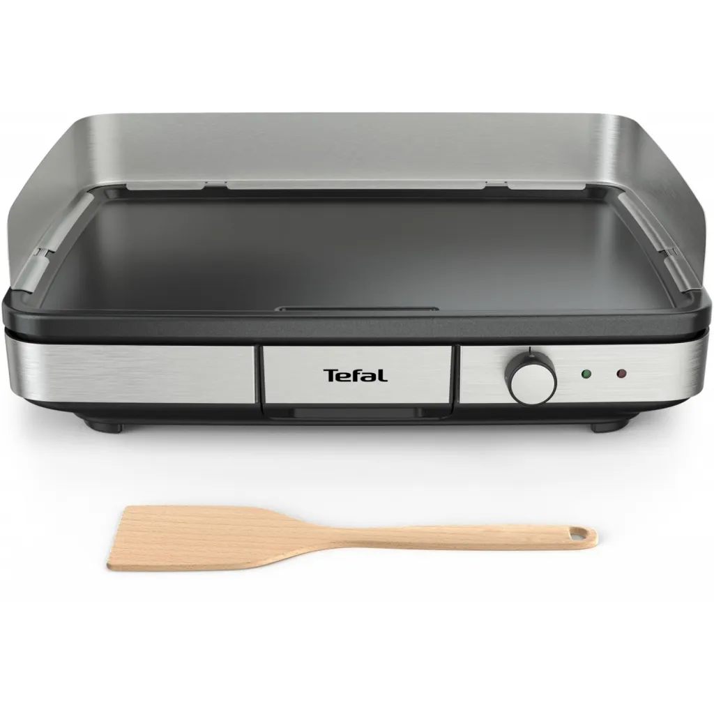 Tefal Maxi Plancha CB690D - Tischgrill - Schwarz/silber 4 Tefal Maxi Plancha CB690D - Tischgrill - Schwarz/silber – Bild 2