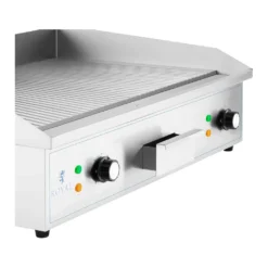 Elektro-Grillplatte Griddleplatte Bratplatte 700 X 400 Mm Gerillt 4400 W -Tepro Verkäufe 2024 98693f7cc97858fa6ce5d39269922a82