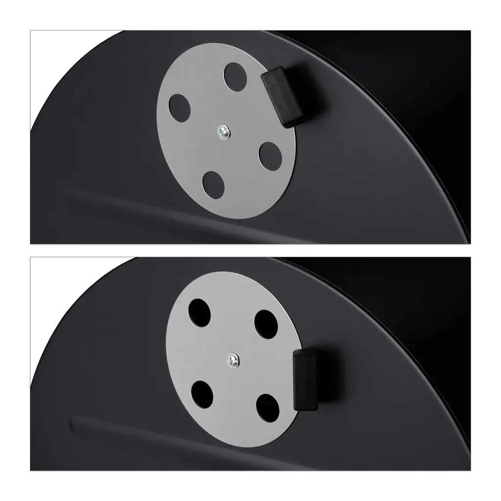 Relaxdays Holzkohlegrill Mit Deckel 8 Relaxdays Holzkohlegrill Mit Deckel – Bild 6