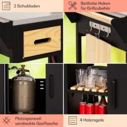 Klarstein Gasgrill Für Camping Balkon Garten, Grill Mit 6 Brenner, 20400W Edelstahl-Gasgrill, Outdoor Gasgrill Mit Seitenbrenner, Gas Grill Kombigrill Für Propan/Butan, Gasgrills Mit Grillabdeckung 14 Klarstein Gasgrill Für Camping Balkon Garten, Grill Mit 6 Brenner, 20400W Edelstahl-Gasgrill, Outdoor Gasgrill Mit Seitenbrenner, Gas Grill Kombigrill Für Propan/Butan, Gasgrills Mit Grillabdeckung -Tepro Verkäufe 2024 9e6c9279ba55593fb5275918ddad0a37