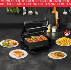 Tefal OptiGrill, Snacking & Baking Kontaktgrill, Schwarz, GC 7148 16 Tefal OptiGrill, Snacking & Baking Kontaktgrill, Schwarz, GC 7148 -Tepro Verkäufe 2024 9ed01771a8cb3923e984d07377296848