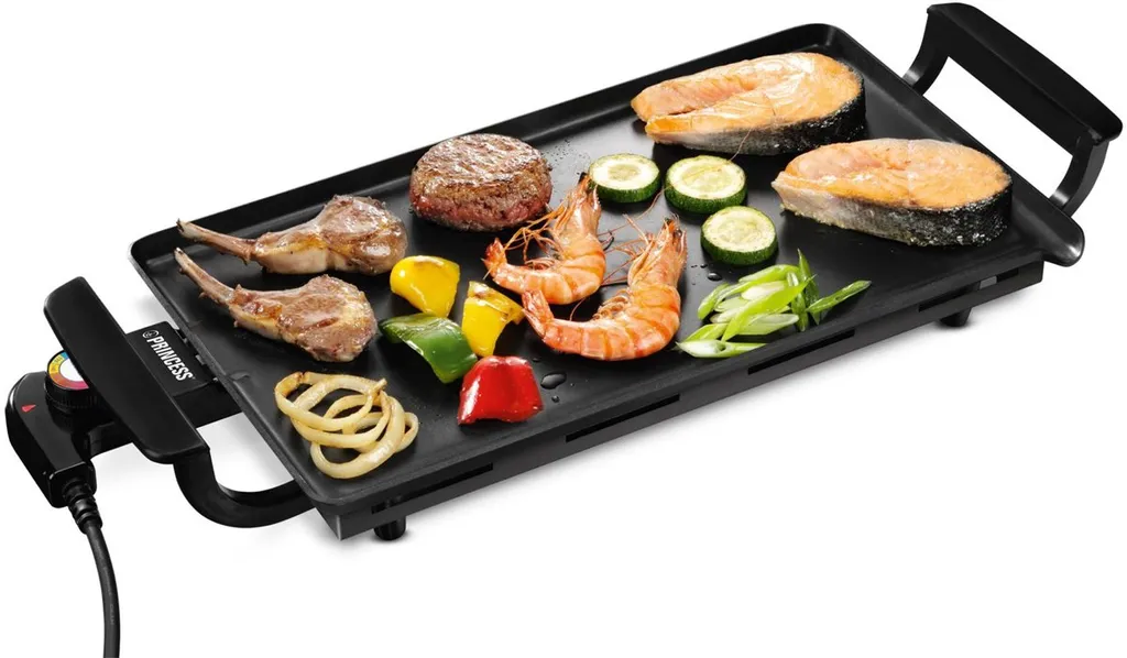 Princess 102209 Economy Table Chef Teppanyaki-Grillplatte Antihaftbeschichtung 9 Princess 102209 Economy Table Chef Teppanyaki-Grillplatte Antihaftbeschichtung – Bild 7
