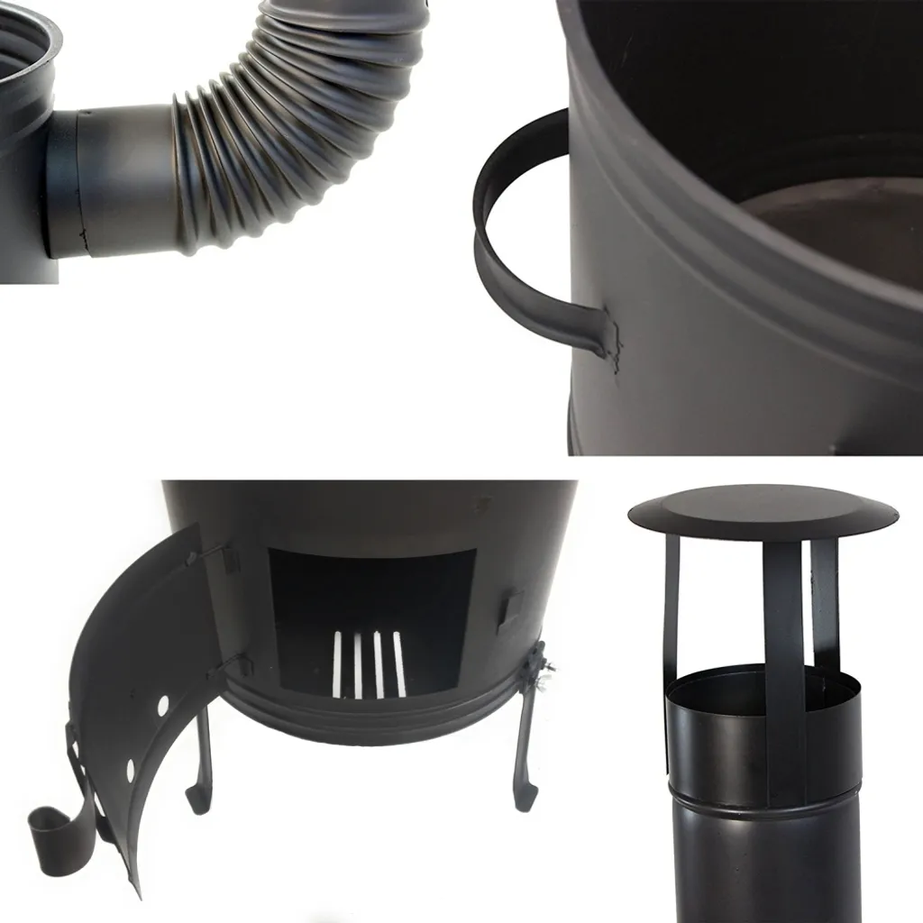 Gulaschkanone 42cm Mit 30 Liter Gulaschkesssel Und Deckel Emailliert 6 Gulaschkanone 42cm Mit 30 Liter Gulaschkesssel Und Deckel Emailliert – Bild 4