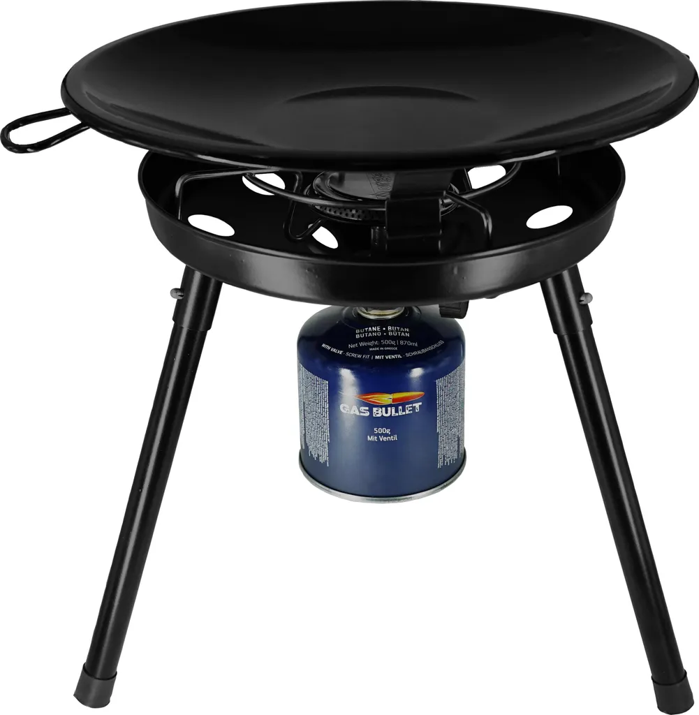 Gas Bullet Grillmaster Gasgrill Mit Wok Und Grillpfanne 6 Gas Bullet Grillmaster Gasgrill Mit Wok Und Grillpfanne – Bild 4