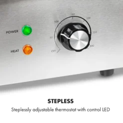 Klarstein Grillmeile 3000R Pro Gusseisen Grillplatte Elektrisch, Grillfläche: 54,5 X 35 Cm (geriffelt), Stufenlos 50-300 °C, 3000 Watt, Profi Elektrogrill Mit Spritzschutz, Edelstahl 13 Klarstein Grillmeile 3000R Pro Gusseisen Grillplatte Elektrisch, Grillfläche: 54,5 X 35 Cm (geriffelt), Stufenlos 50-300 °C, 3000 Watt, Profi Elektrogrill Mit Spritzschutz, Edelstahl -Tepro Verkäufe 2024 a018dde7ab18fbecc5ac4cd01065e964