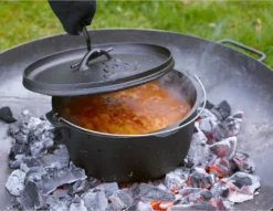 El Fuego Pfannen-Schmortopf-Set Dutch Oven Set 7-teilig, Schwarz -Tepro Verkäufe 2024 a06cf8cb8f566af2c29b8be24f95459e
