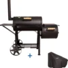TAINO YUMA Smoker 90kg Set Mit Abdeckhaube Holzkohle-Grill BBQ Räucherofen -Tepro Verkäufe 2024 a33619345b9ae734f302821e82549253