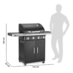 Landmann Gasgrill / Grillwagen Rexon PTS 4.1 Grillfläche 69x40cm 12231 -Tepro Verkäufe 2024 a44df177758b87f5ef7a4c9ac84a674f