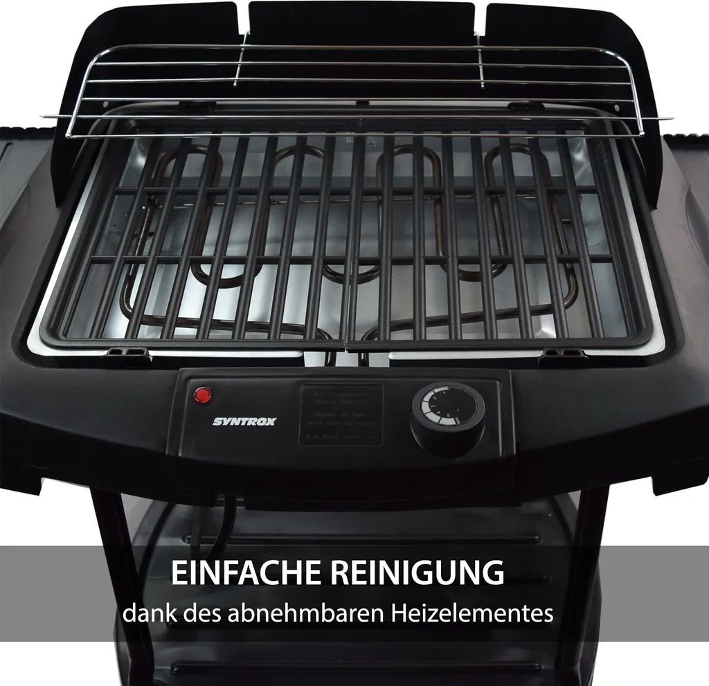 Syntrox Elektrischer Tischgrill Und Standgrill Kombination Mit Ablagen 9 Syntrox Elektrischer Tischgrill Und Standgrill Kombination Mit Ablagen – Bild 7