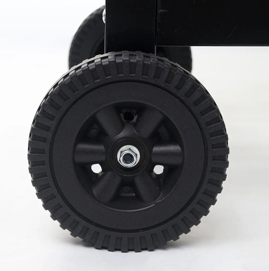 Grillwagen HWC-F70, Holzkohlegrill Standgrill Gartengrill Mit Deckel Ablage, Stahl 103x93x70cm Schwarz 12 Grillwagen HWC-F70, Holzkohlegrill Standgrill Gartengrill Mit Deckel Ablage, Stahl 103x93x70cm Schwarz – Bild 10