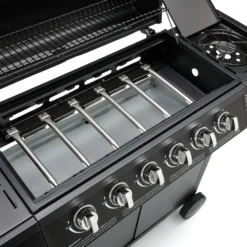 TAINO BASIC 6+1 Gasgrill Mit Seitenbrenner 6 Brenner Edelstahl-Brenner Grillwagen BBQ Schwarz -Tepro Verkäufe 2024 a8038b9bddc05dd7376e62128a485ae4 1