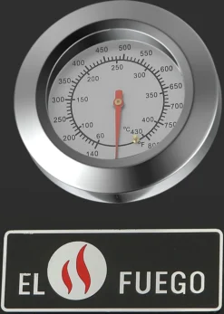 El Fuego Gasgrill / Grillwagen Burlington 4 Brenner +1 Seitenbrenner, Grillfäche 70x42cm -Tepro Verkäufe 2024 aa63da97e158211f0265b7f36f43dcca