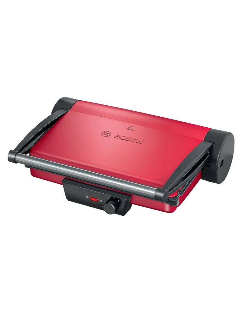 Bosch TCG4104 Rot/anthrazit Kontaktgrill, Stufenloses Thermostat,Grill,Aluminium 4 Bosch TCG4104 Rot/anthrazit Kontaktgrill, Stufenloses Thermostat,Grill,Aluminium – Bild 2
