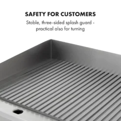 Klarstein Grillmeile 3000R Pro Gusseisen Grillplatte Elektrisch, Grillfläche: 54,5 X 35 Cm (geriffelt), Stufenlos 50-300 °C, 3000 Watt, Profi Elektrogrill Mit Spritzschutz, Edelstahl 16 Klarstein Grillmeile 3000R Pro Gusseisen Grillplatte Elektrisch, Grillfläche: 54,5 X 35 Cm (geriffelt), Stufenlos 50-300 °C, 3000 Watt, Profi Elektrogrill Mit Spritzschutz, Edelstahl -Tepro Verkäufe 2024 aeeb9db719f65c43a1976c0a8c8c5366