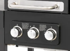 TAINO Hero Duo Gasgrill Holzkohlegrill Smoker Grillwagen BBQ Grill Schwarz -Tepro Verkäufe 2024 aef38f88ee2e6973fd1266333a384c58