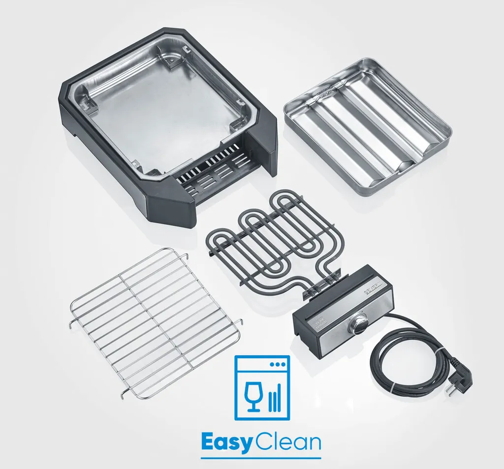 Severin PG 8545 Steakboard Steakgriller 2300W Bis 500°C Einfache Reinigung 7 Severin PG 8545 Steakboard Steakgriller 2300W Bis 500°C Einfache Reinigung – Bild 5