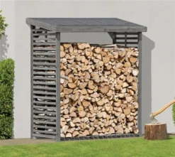 Kaminholzregal / Brennholzregal Flammo L BIG KI Grau 208x75x200cm 6 Kaminholzregal / Brennholzregal Flammo L BIG KI Grau 208x75x200cm -Tepro Verkäufe 2024 b0a921dae17121224a260473867cee25