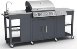 Tepro Gasgrill-Küche Outdoorküche "Petersburg" Mit Waschbecken Und Seitenkocher, 4 + 1 Brenner 21 Tepro Gasgrill-Küche Outdoorküche "Petersburg" Mit Waschbecken Und Seitenkocher, 4 + 1 Brenner -Tepro Verkäufe 2024 b0bb4b9b88f512d2a20837c4582319f6