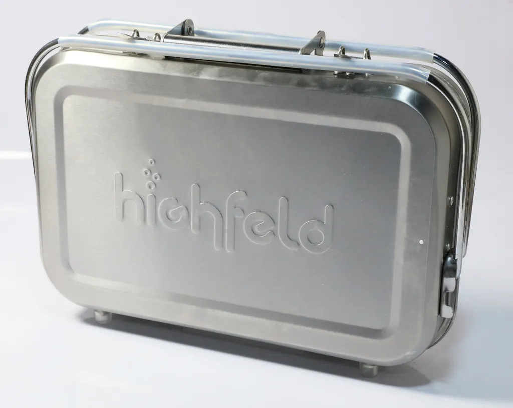 Highfeld® Holzkohlegrill Tragbarer Koffergrill Klappgrill Tischgrill Picknickgrill 11 Highfeld® Holzkohlegrill Tragbarer Koffergrill Klappgrill Tischgrill Picknickgrill – Bild 9