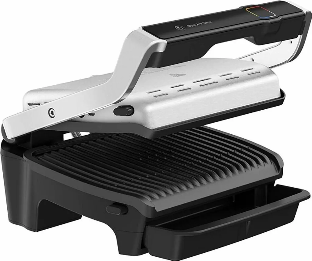 Tefal GC750D16 Optigrill Elite Kontaktgrill, Silber/schwarz 18 Tefal GC750D16 Optigrill Elite Kontaktgrill, Silber/schwarz – Bild 16