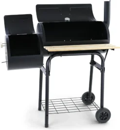 RAMROXX® BBQ XL Smoker Holzkohle Barbecue Grill RX970 Schwarz Mit Abdeckung -Tepro Verkäufe 2024 b30e2bcb6fc8d2adf80bff165100c989