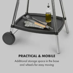 Klarstein Gatsby Elektrogrill Standgrill Tischgrill , Leistung: 2000 W , EasyGrill Concept , Grillfläche: 40 X 36 Cm / Aluminiumdruckguss / Antihaft / Grillhaube , Zwei Seitentische , Ablage Im Standfuß , Stufenloses Thermostat , Fettauffangschale , Beige / Schwarz 17 Klarstein Gatsby Elektrogrill Standgrill Tischgrill , Leistung: 2000 W , EasyGrill Concept , Grillfläche: 40 X 36 Cm / Aluminiumdruckguss / Antihaft / Grillhaube , Zwei Seitentische , Ablage Im Standfuß , Stufenloses Thermostat , Fettauffangschale , Beige / Schwarz -Tepro Verkäufe 2024 b45a339293421ca9380f499ec7549f53