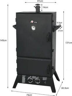 El Fuego Gasgrill / Smoker Standgrill Portland XXL Grillfl. 6x 56x35cm -Tepro Verkäufe 2024 b68184636905840ad4e36075e151989e