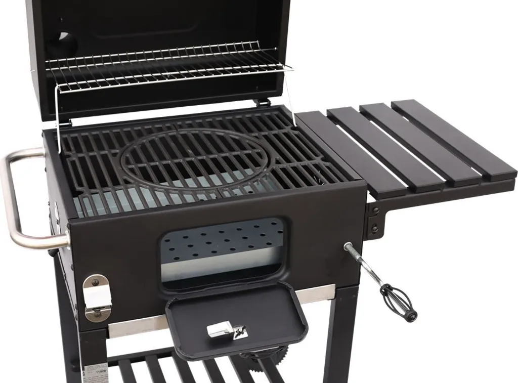 Landmann Holzkohle-Gartengrill Comfort Basic+ Gussrost 53x42 Cm (11529A) 4 Landmann Holzkohle-Gartengrill Comfort Basic+ Gussrost 53x42 Cm (11529A) – Bild 2