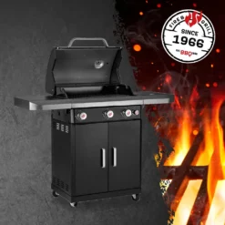 Landmann Gasgrill / Grillwagen Rexon PTS 3.1 Grillfläche 64x40cm 12230 -Tepro Verkäufe 2024 b8c2a30da87e8d35fcd9ca96faf3eae1