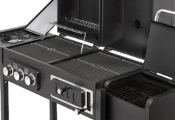 TAINO Hero Duo Gasgrill Holzkohlegrill Smoker Grillwagen BBQ Grill Schwarz -Tepro Verkäufe 2024 bb0fce91aced68c89b240e3d18ec0082