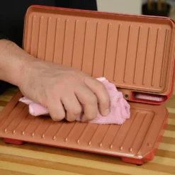 Starlyf® No Fat Grill - Kompaktgrill Mini Grill Für Die Küche, Low Fat, Kein Fett Oder Öl, Ohne Fett Oder Öl, Gesund Grillen, Kontaktgrill, Elektrogrill, - 1000W, PFOA-FREI, Aus Der TV Werbung 24 Starlyf® No Fat Grill - Kompaktgrill Mini Grill Für Die Küche, Low Fat, Kein Fett Oder Öl, Ohne Fett Oder Öl, Gesund Grillen, Kontaktgrill, Elektrogrill, - 1000W, PFOA-FREI, Aus Der TV Werbung -Tepro Verkäufe 2024 bc73f0deadee82c84612baff2f9d509d