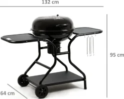 BBQ-Toro Kugelgrill Ø 57 Cm | Grillfläche Ø 54,5 Cm | BBQ Kugelgrill Holzkohle -Tepro Verkäufe 2024 bcd58c51e499194c82590123e84c742a