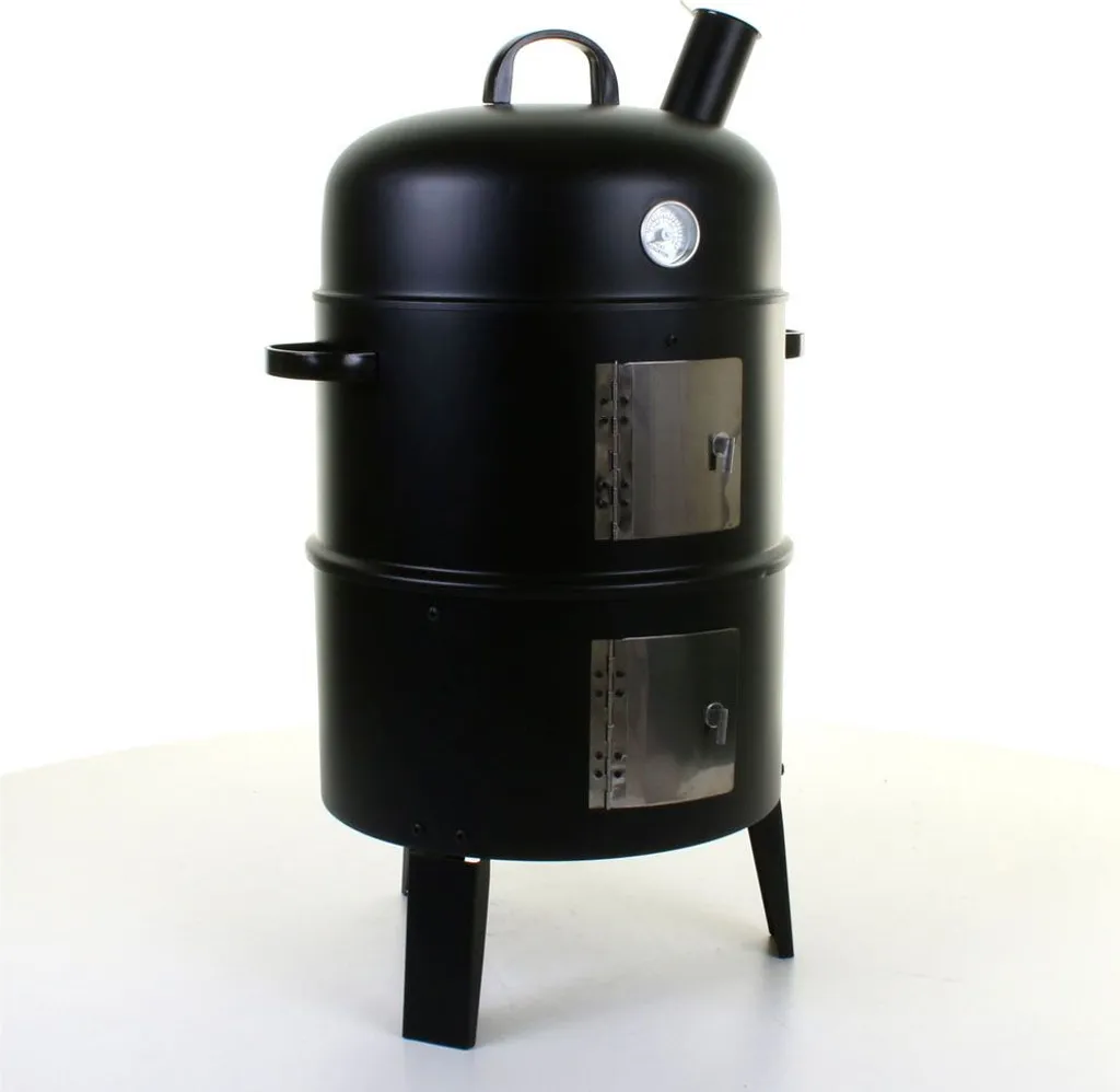 Garden Pleasure Holzkohle Grill Barbecue Räucherofen Grilltonne Smoker Garten 9 Garden Pleasure Holzkohle Grill Barbecue Räucherofen Grilltonne Smoker Garten – Bild 7