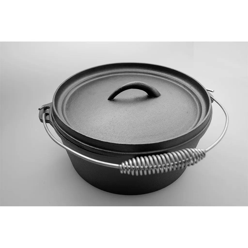 Garden Pleasure Gusseisen-Kochset Dutch Oven Set 7-teilig Gusseisen Schwarz 507256 9 Garden Pleasure Gusseisen-Kochset Dutch Oven Set 7-teilig Gusseisen Schwarz 507256 – Bild 7