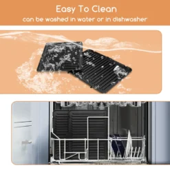 Aigostar Kontaktgrill, Sandwichmaker, 180° Aufklappbar Als Tischgrill, Panini Grill Mit Abnehmbaren Platten, Regelbarer Thermostat &Timer, Antihaftbeschichtet, 2000W 19 Aigostar Kontaktgrill, Sandwichmaker, 180° Aufklappbar Als Tischgrill, Panini Grill Mit Abnehmbaren Platten, Regelbarer Thermostat &Timer, Antihaftbeschichtet, 2000W -Tepro Verkäufe 2024 bde9cf599f83e6de830a597f534e2dea