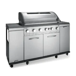 LANDMANN Gasgrill Rexon 6.1 CooK - Edelstahl