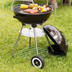 Tectake Kugelgrill Mit Rollen Ø 41,5cm - Schwarz -Tepro Verkäufe 2024 bf01a2c0916480998ef390c5fb679e0a