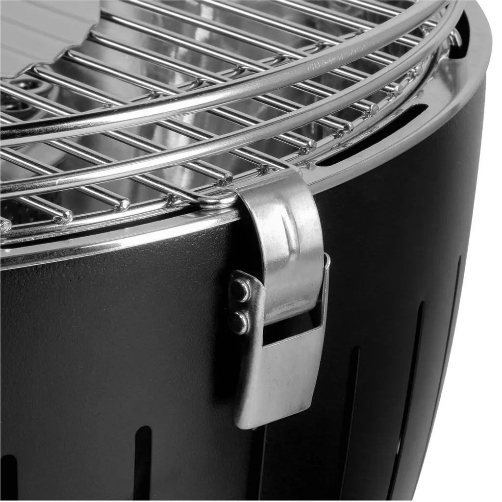 LotusGrill G-34 U Holzkohlegrill Anthrazit 6 LotusGrill G-34 U Holzkohlegrill Anthrazit – Bild 4