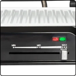 Clatronic KG 3571 Elektrischer Kontaktgrill, Multigrill, Für Beidseitiges & Fettfreies Grillen, Antihaftbeschichtete Platten, Kabelaufwicklung, 2000 Watt, Edelstahl -Tepro Verkäufe 2024 c113aa0e1f7b594ad6854a052a687dd0