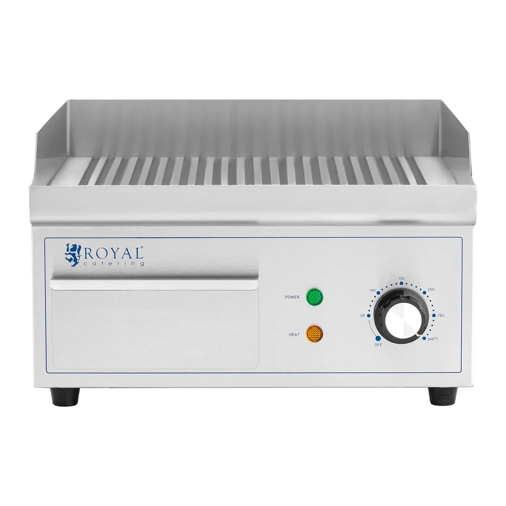 Elektro Grillplatte Griddleplatte Bratplatte 380 X 330 Mm Geriffelt 2.000 W 6 Elektro Grillplatte Griddleplatte Bratplatte 380 X 330 Mm Geriffelt 2.000 W – Bild 4