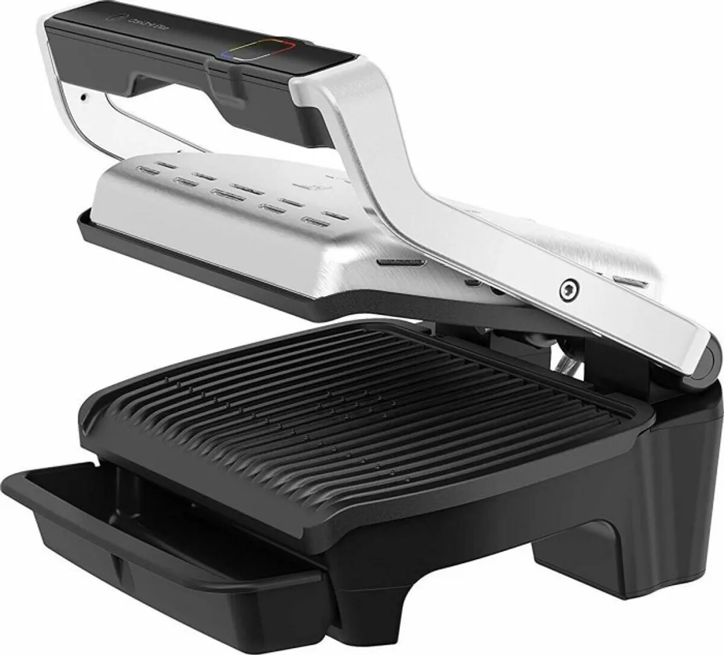Tefal GC750D16 Optigrill Elite Kontaktgrill, Silber/schwarz 17 Tefal GC750D16 Optigrill Elite Kontaktgrill, Silber/schwarz – Bild 15