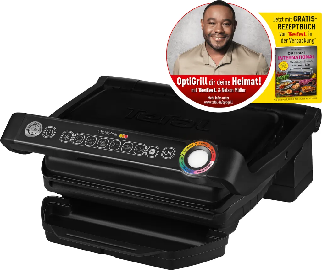 Tefal OptiGrill GC7058 Schwarz 12 Tefal OptiGrill GC7058 Schwarz – Bild 10