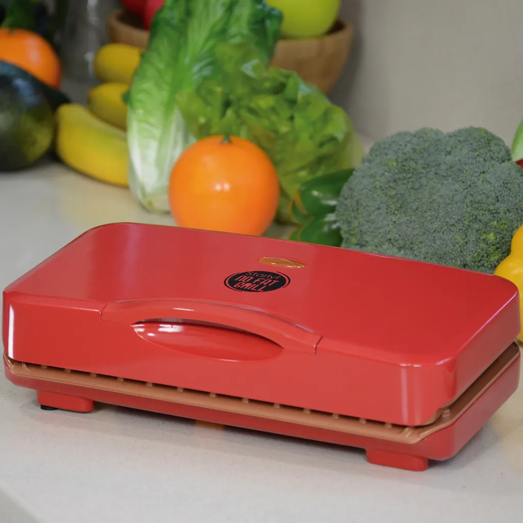 Starlyf® No Fat Grill - Kompaktgrill Mini Grill Für Die Küche, Low Fat, Kein Fett Oder Öl, Ohne Fett Oder Öl, Gesund Grillen, Kontaktgrill, Elektrogrill, - 1000W, PFOA-FREI, Aus Der TV Werbung 13 Starlyf® No Fat Grill - Kompaktgrill Mini Grill Für Die Küche, Low Fat, Kein Fett Oder Öl, Ohne Fett Oder Öl, Gesund Grillen, Kontaktgrill, Elektrogrill, - 1000W, PFOA-FREI, Aus Der TV Werbung – Bild 11