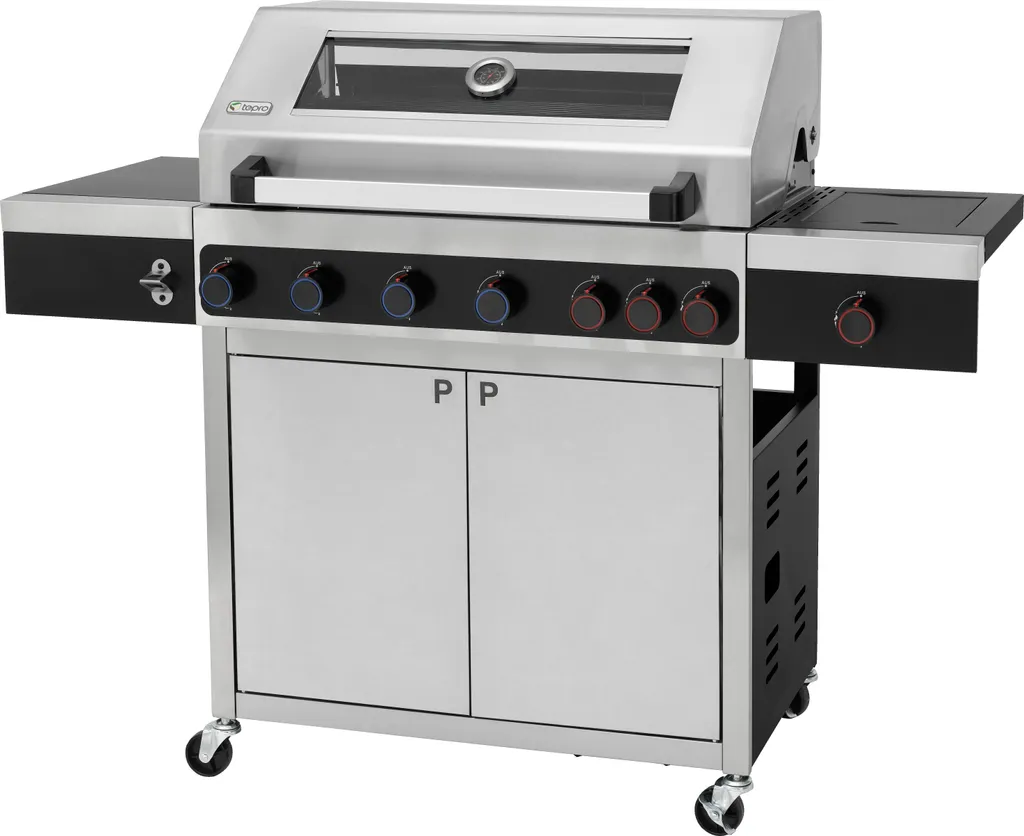 Tepro Edelstahl Gasgrill Keansburg 6 Special Edition, 6-Brenner Inkl. Powerzone Plus Infrarot-Backburner Plus Infrarotseitenbrenner 7 Tepro Edelstahl Gasgrill Keansburg 6 Special Edition, 6-Brenner Inkl. Powerzone Plus Infrarot-Backburner Plus Infrarotseitenbrenner – Bild 5