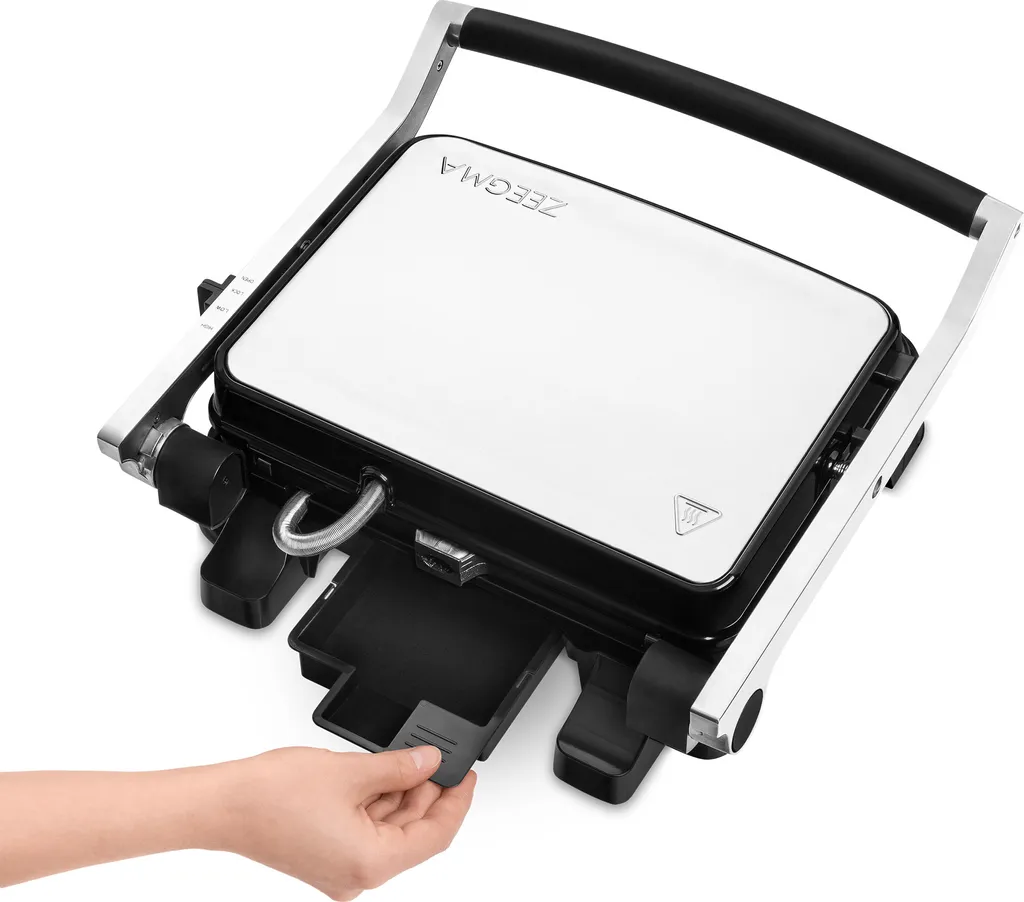ZEEGMA Elektrischer Kontaktgrill Und Sandwichtoaster 2100W | Herausnehmbare Heizplatten, 2in1, 180 ° Klappbar, ILAG-Antihaftbeschichtung, Tropfschale, Akustische Benachrichtigungen, Timer, Die Möglichkeit Vom Waschen In Der Spülmaschine 18 ZEEGMA Elektrischer Kontaktgrill Und Sandwichtoaster 2100W | Herausnehmbare Heizplatten, 2in1, 180 ° Klappbar, ILAG-Antihaftbeschichtung, Tropfschale, Akustische Benachrichtigungen, Timer, Die Möglichkeit Vom Waschen In Der Spülmaschine – Bild 16