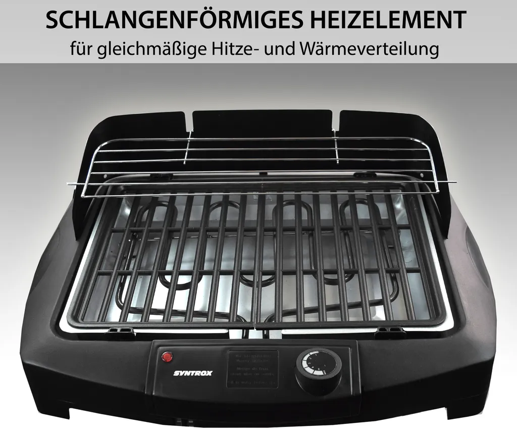 Syntrox Elektrischer Tischgrill Und Standgrill Kombination Mit Ablagen 11 Syntrox Elektrischer Tischgrill Und Standgrill Kombination Mit Ablagen – Bild 9