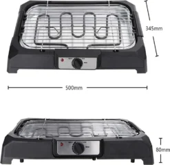 Aigostar Tischgrill Elektrisch, Barbecue Elektrogrill 2000W, 41 X 24 Cm Grillfläche, Smokeless Elektrischer Grill, BBQ Grill Für Balkon Indoor Party, Schwarz 19 Aigostar Tischgrill Elektrisch, Barbecue Elektrogrill 2000W, 41 X 24 Cm Grillfläche, Smokeless Elektrischer Grill, BBQ Grill Für Balkon Indoor Party, Schwarz -Tepro Verkäufe 2024 c7a6a1bdf2cb3fdf60d5fa57aafaa1dc